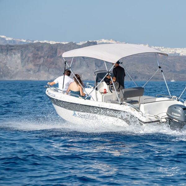 Private Boat Hire in Santorini Coast Line by SantiMaris - SantiMaris I