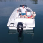SantiMaris II – private boat rental in Santorini, no license required